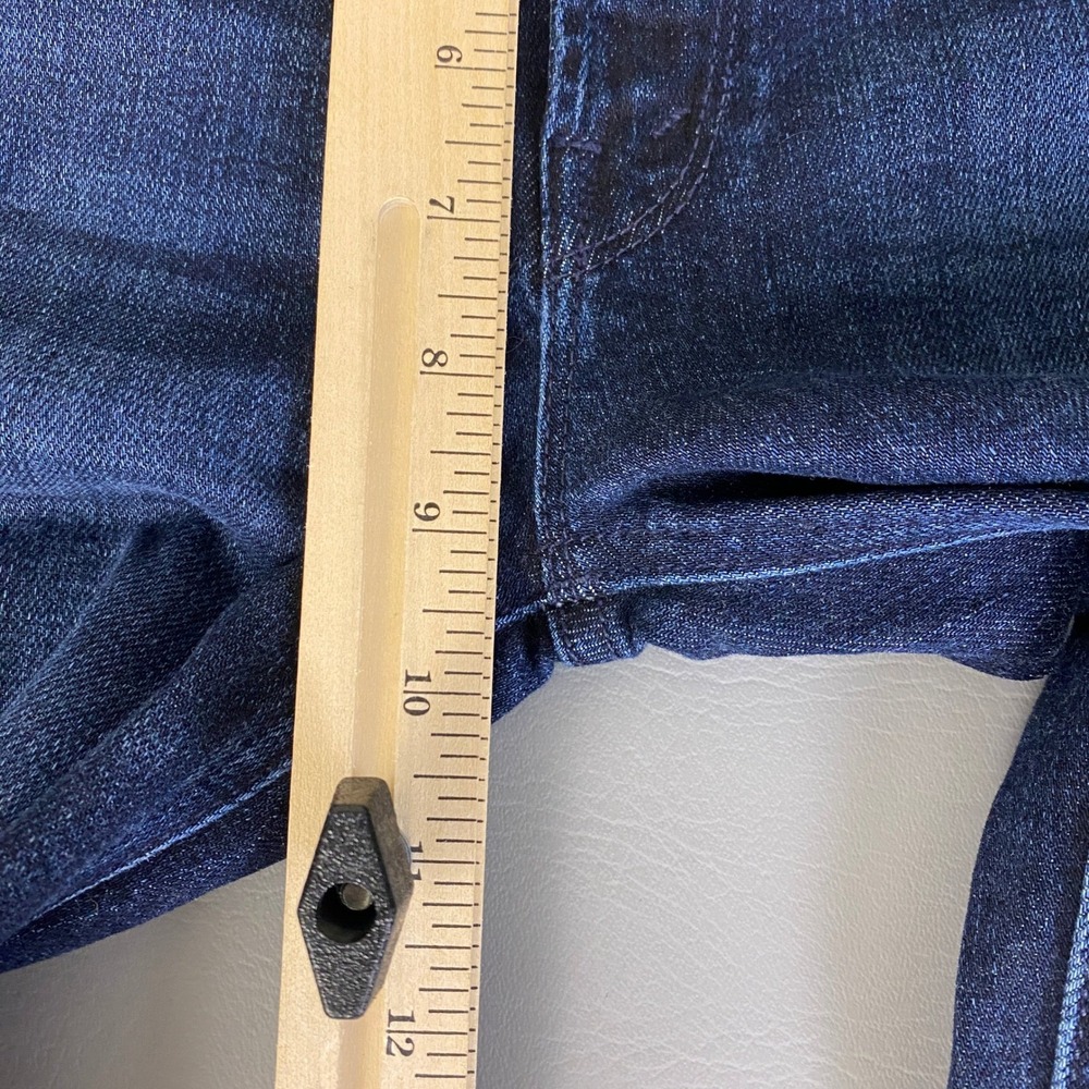 MOTHER Women's Boot Cut Jeans - Dark Blue - Picture 11 of 15